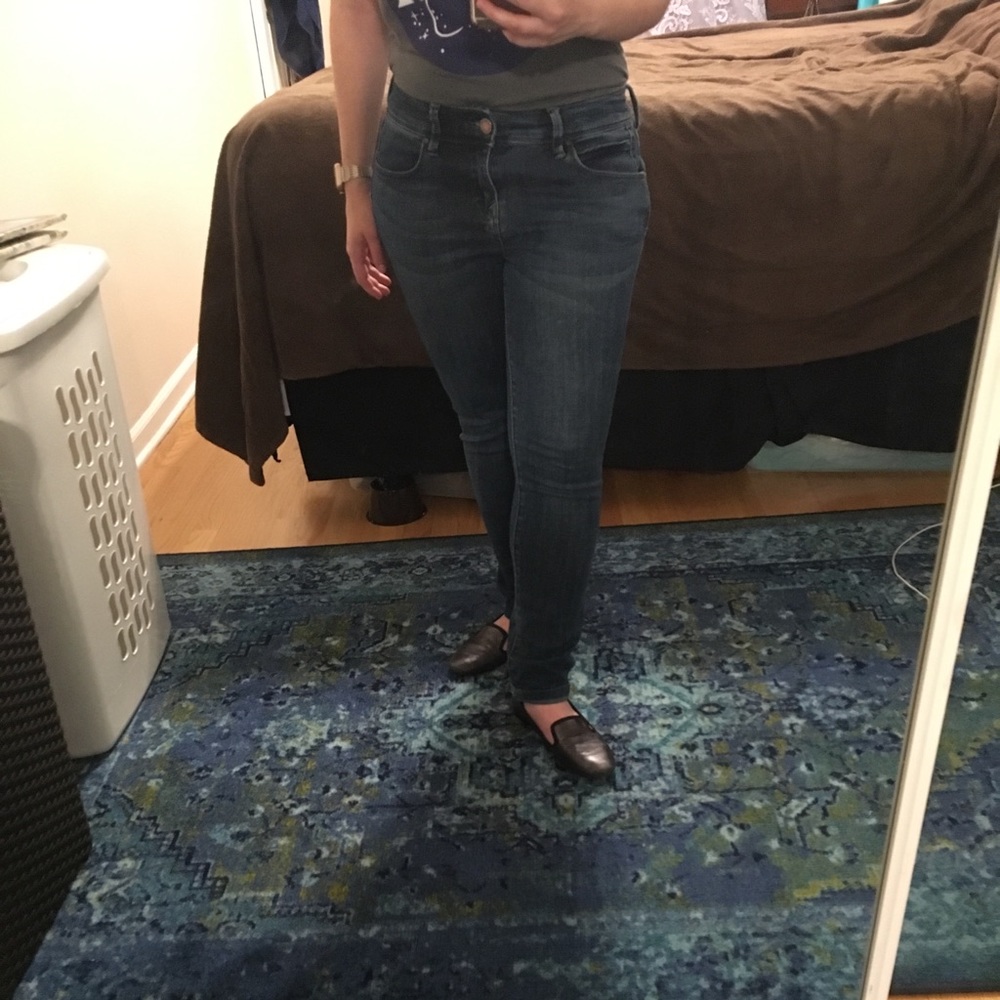 The Limited Denim Petite Curvy Straight Leg Jeans